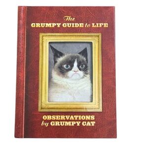 NEW Grumpy Cat Hardback Book - The Grumpy Guide to Life-Observations .